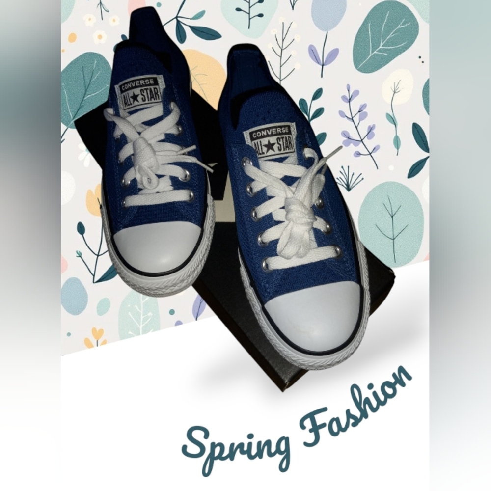 Converse Blue Sneakers New